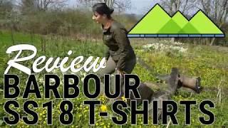 Barbour T-Shirt Range SS18 @ e-OUTDOOR