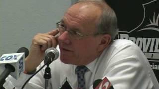 Jim Boeheim did not stay at a Holiday Inn last night
