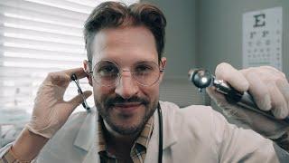 ASMR *Ridiculously Detailed* Cranial Nerve Exam Realistic Doctor Roleplay