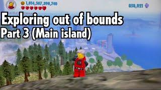 LEGO City Undercover Out Of Bounds Glitch (Main Island)