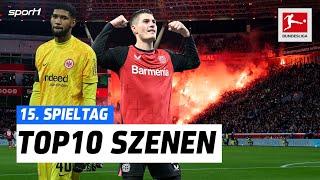 Torwart-Slapstick und Schick-Show | Die Top 10 Szenen des 15. Spieltags