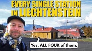 I Tried To Visit Every Single Railway Station In Liechtenstein