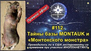 #112. Тайны базы MONTAUK и "Монтокского монстра"! Эксперименты в США со временем и ИНОПЛАНЕТЯНАМИ?