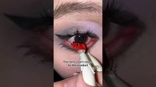 One of the reasons why u can’t wear colored contacts#howto #cosplay #foryou  #tutorial