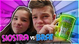 BRAT VS SIOSTRA! | RYSOWANIE WIDZÓW + KWAŚNE CUKIERKI! [#1]