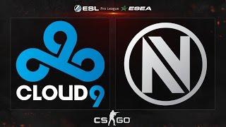 CS:GO - Cloud9 vs. EnVyUS [Cbble] - ESL ESEA Pro League Dubai Invitational - Group A