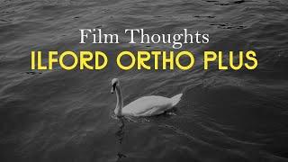 ILFORD Ortho Plus | Black & White Film