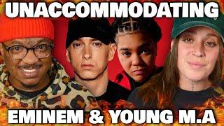 MGK CAN'T CATCH A BREAK!   Eminem & Young M.A - "UNACCOMMODATING" | Reaction