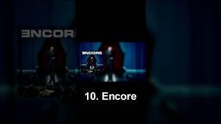 Eminem Albums Ranked #Shorts