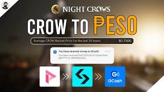 WITHDRAW Night Crows TOKEN from Play Wallet to Bitget to GCash | [TAGALOG]