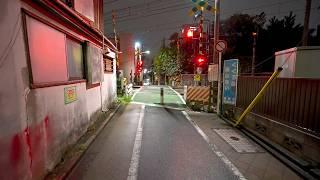 昼から夜雨までの東京散歩・東池袋、目白、池袋・4K HDR