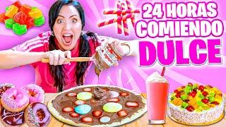 24 HORAS COMIENDO DULCE  RETO 1 Dia Comiendo por SABORES  Sandra Cires Art  Eating Sweet Food