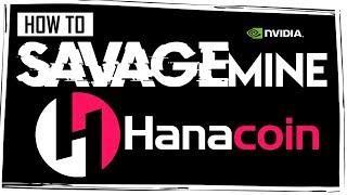 How to Mine HANACOIN | smOS | NVIDIA | OC Settings