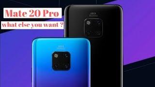 Huawei Mate 20 Pro A best phone in 2018.