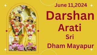 Darshan Arati Sri Dham Mayapur - 11th July, 2024