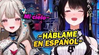 Nerissa se excita con el español de Reimu y cuenta anécdota | Hololive | Nijisanji [Sub Esp]