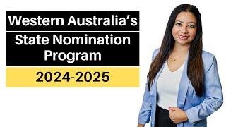 Western Australia's State Nomination Program 2024-2025