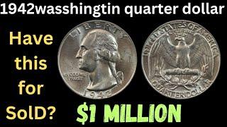 1942 Washington Quarter Worth A Lot of Money? Coins Worth Money