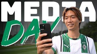 Inside Media Day mit Ko Itakura 2024/25  | Behind the scenes | FohlenInsights