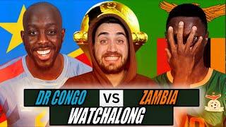 DR CONGO VS ZAMBIA LIVE AFCON WATCHALONG