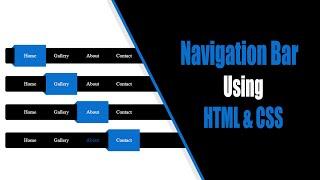 How to create navigation bar using HTML and CSS | Tutorial in Tamil | Tamil Programmer