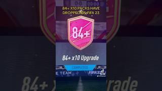 84+ X10 PACKS REPEATABLE #shorts #fifa23 #futties