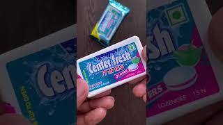 Center Fresh Mints | Center Fresh Sugar Free Mints Review | #shorts #trending  #candy #mint #review