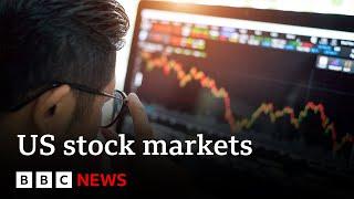 US markets plunge amid recession fears | BBC News