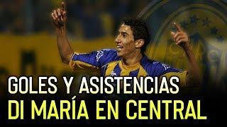 Cuando DI MARÍA la ROMPÍA en el FÚTBOL ARGENTINO - Todos sus goles y asistencias en Rosario Central