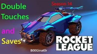 Double Touches and Saves - Rocket League Montage (Season 14) by B00Ginat0r