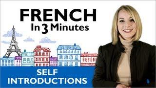 Learn French - How to Introduce Yourself in French