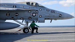 F 18 Landing On An Aircraft Carrier, Cockpit View