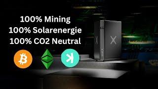 SolarX - ein Plug & Play Crypto Miner ohne Stromkosten.