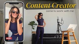 VLOG: come to work with me | UGC content creator