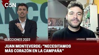 JUAN MONTEVERDE, MANO a MANO con JUAN AMORÍN tras las PASO en SANTA FE