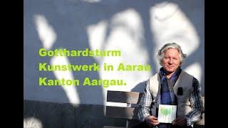 Gotthardsturm Kunstwerk in Aarau Kanton Aargau #kunst #schweiz