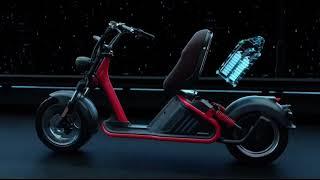 Citycoco Chopper Electric Scooter optional 2000w 3000w 45ah 65km/h 100km+ range