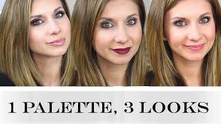 3 Looks Using 1 Palette | Tarte In Bloom Palette