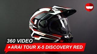 Arai Tour X-5 Discovery Red - ChampionHelmets.com