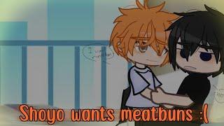 Shoyo wants meatbuns :( || A little bit of kagehina serotonin || AU || haikyuu!! || 