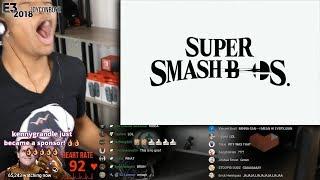ETIKA REACTS TO SUPER SMASH BROS ULTIMATE ROSTER REVEAL "EVERYONE IS HERE"
