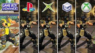 Mortal Kombat Deadly Alliance (2002) GBA vs PS2 vs XBOX vs GameCube vs XBOX 360