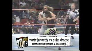 Marty Jannetty vs Duke Droese   Action Zone Oct 15th, 1995