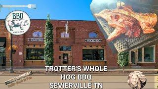 Trotters Whole Hog BBQ Downtown Sevierville, Tennessee - Pork Rinds to Pulled Pork! - CLOSED DOWN