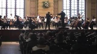 L.Beethoven Violin Concerto D-dur part 1, Vladimir Dobrovolskiy - violin (2,3).flv