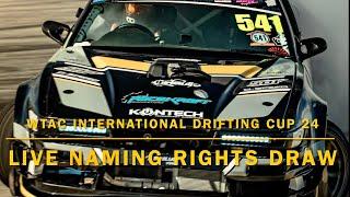 Live Sponsor Draw for WTAC International Drifting Cup 2024 Luke Veersma Drift