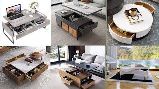 50 Best Space Saving Central Table|best space saving center table design for drawing room