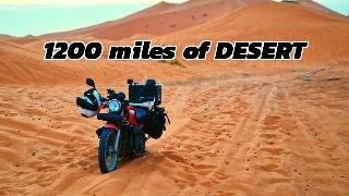 Crossing the SAHARA desert on two 125cc bikes from ENGLAND TO SOUTH AFRICA