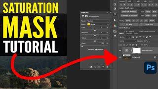 How to use SATURATION MASKS to add DEPTH to your Landscapes (in Photoshop)