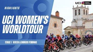 Stage 1 - Vuelta a Burgos Feminas Highlights | 2024 UCI Women's WorldTour